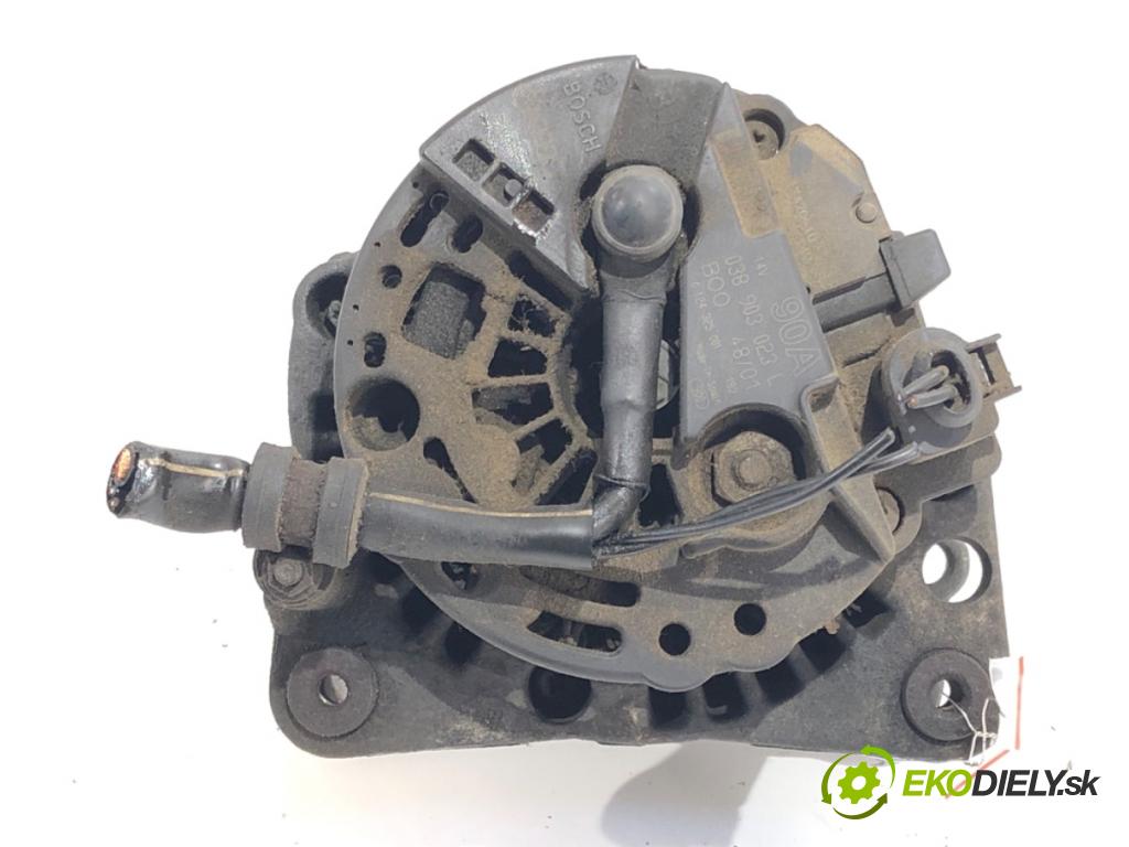 SEAT LEON I liftback 2002 81 kW 1.9 TDI 1896 Alternátor 038903023L (Alternátor)