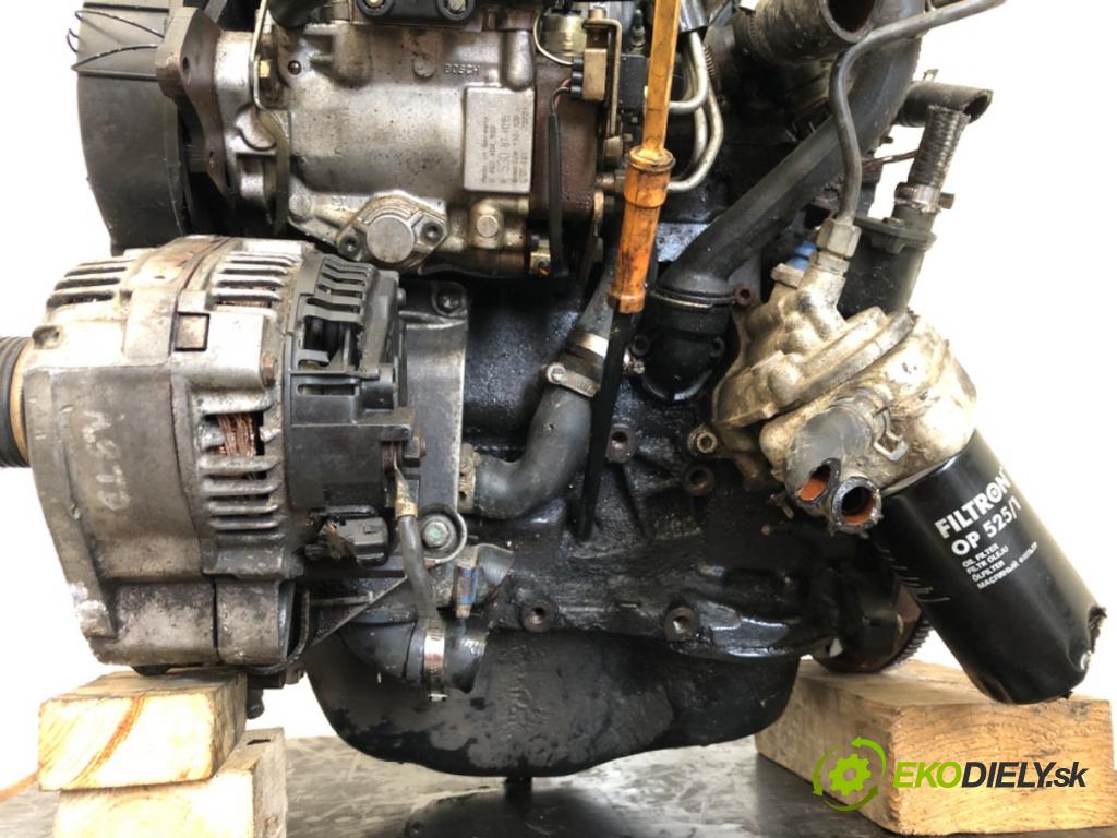 VW TRANSPORTER T4 Autobus 1998 50 kW 1.9 TD 1896 motor KOMPLETNÍ: ABL