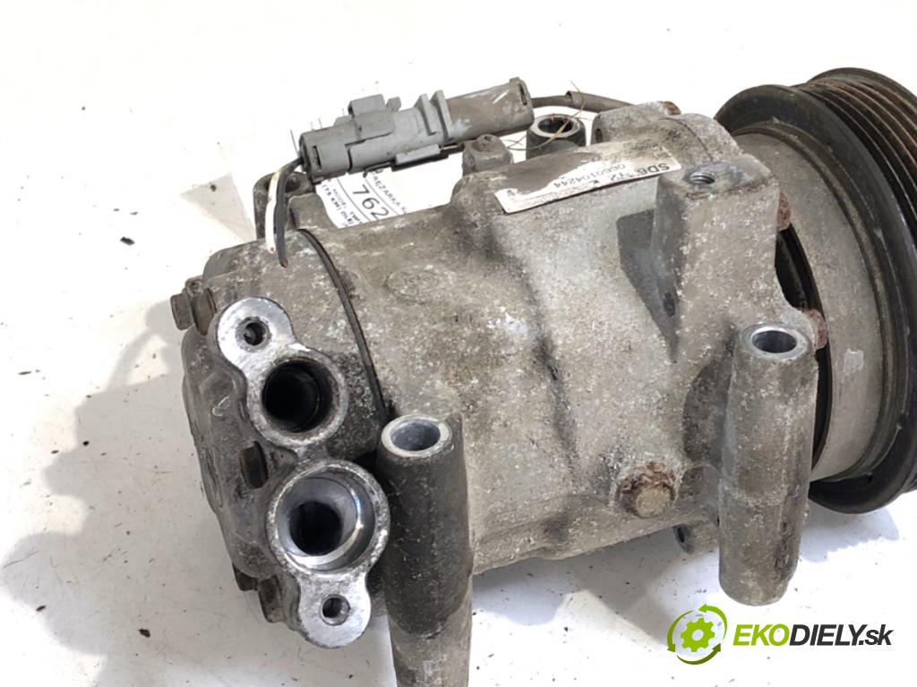 RENAULT TWINGO II liftback 2012 55 kW 1.5 dCi 75 1461 Kompresor klimatizácie 0660104244 (Kompresor klimatizácie)