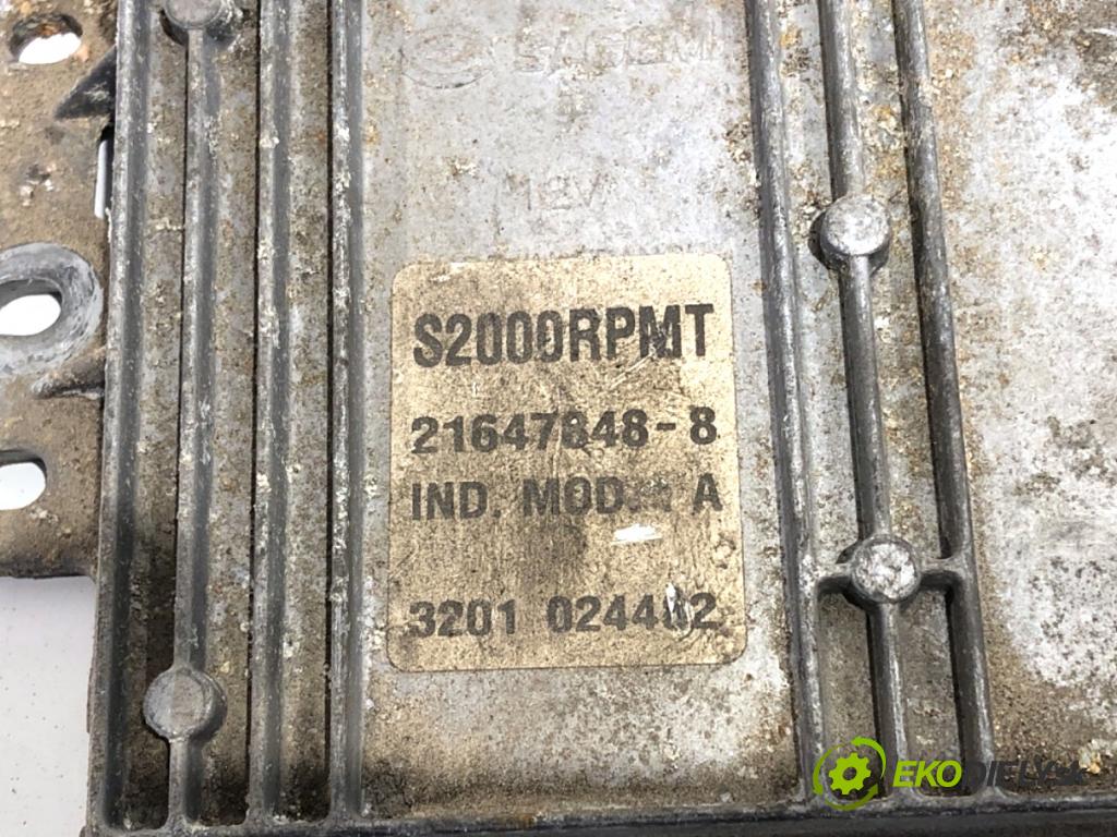 RENAULT ESPACE IV nadwozie wielkoprzestrzenne (MPV) 2003 120 kW 2.0 Turbo (JK0A, JK0B, JK0N) 1998 riadiaca jednotka Motor  (Riadiaca jednotka)