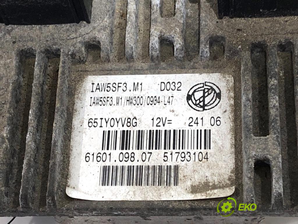 FIAT GRANDE PUNTO liftback 2006 48 kW 1.2 1242 riadiaca jednotka Motor 51793104 (Riadiaca jednotka)