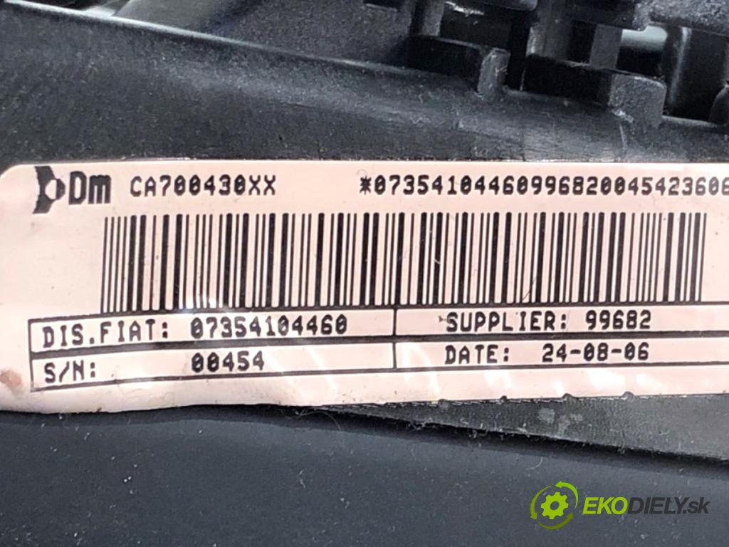 FIAT GRANDE PUNTO liftback 2006 48 kW 1.2 1242 AirBag volantu 07354104460 (Airbag)