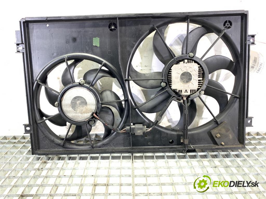VW GOLF V liftback 2005 77 kW 1.9 TDI 1896 ventilátor chladiče 1K0121207T (Ventilátor)