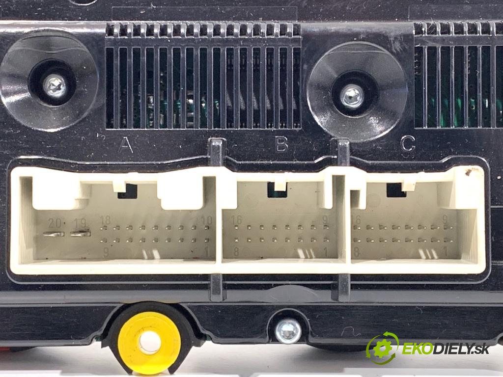 VW GOLF V liftback 2005 77 kW 1.9 TDI 1896 Panel ovládania kúrenia 1K0907044BM (Prepínacie páčky pod volantom)