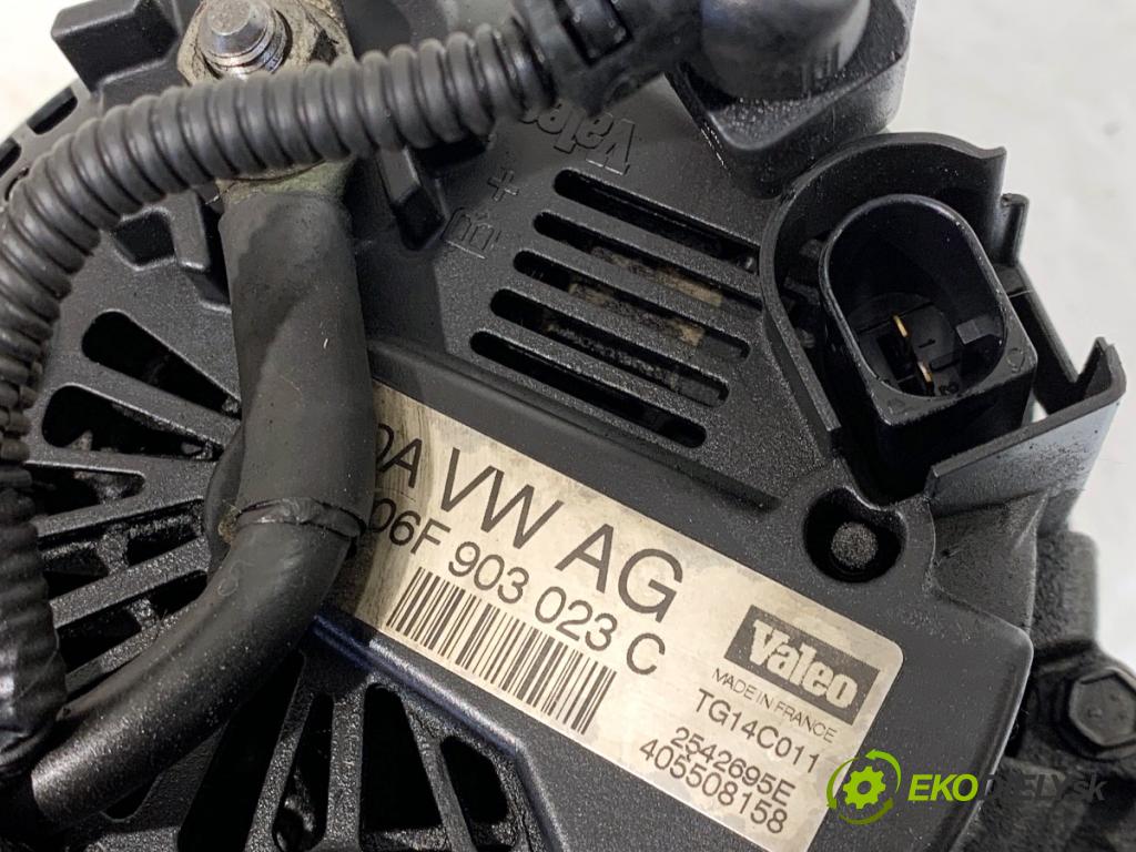 VW GOLF V liftback 2005 77 kW 1.9 TDI 1896 Alternátor 06F903023C (Alternátor)