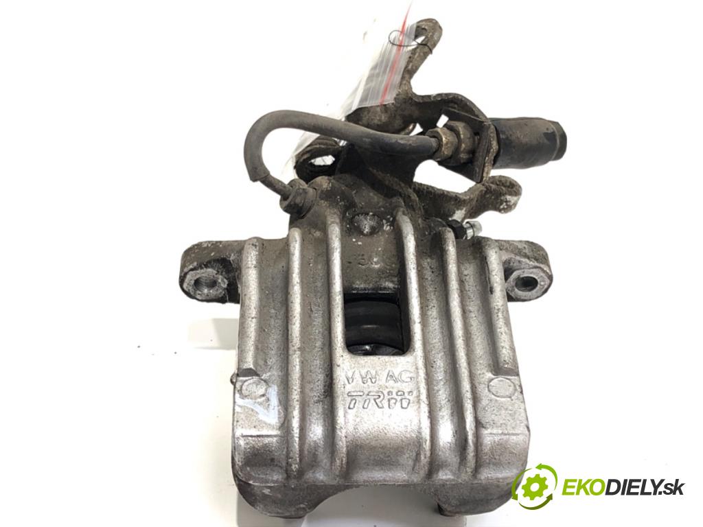 VW GOLF V liftback 2005 77 kW 1.9 TDI 1896 brzdič třmen levý zadní část 