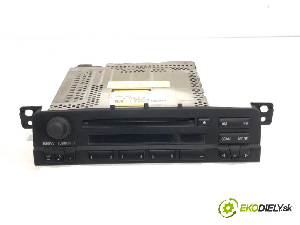 BMW E46 sedan 2002 85 kW 316 i 1596 RADIO 6919072 (Audio zariadenie)
