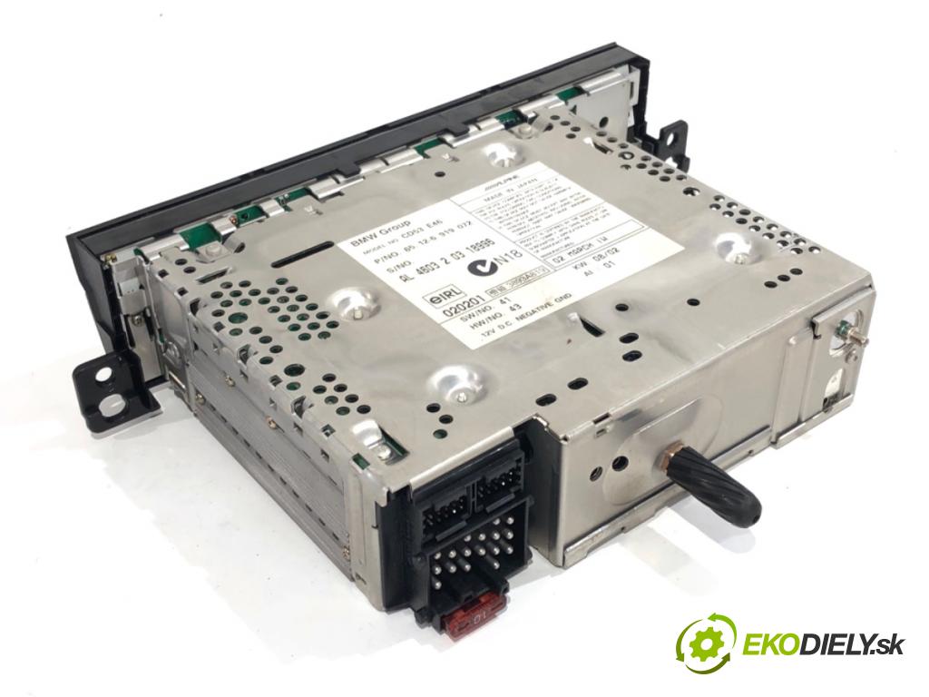 BMW E46 sedan 2002 85 kW 316 i 1596 RADIO 6919072 (Audio zariadenie)