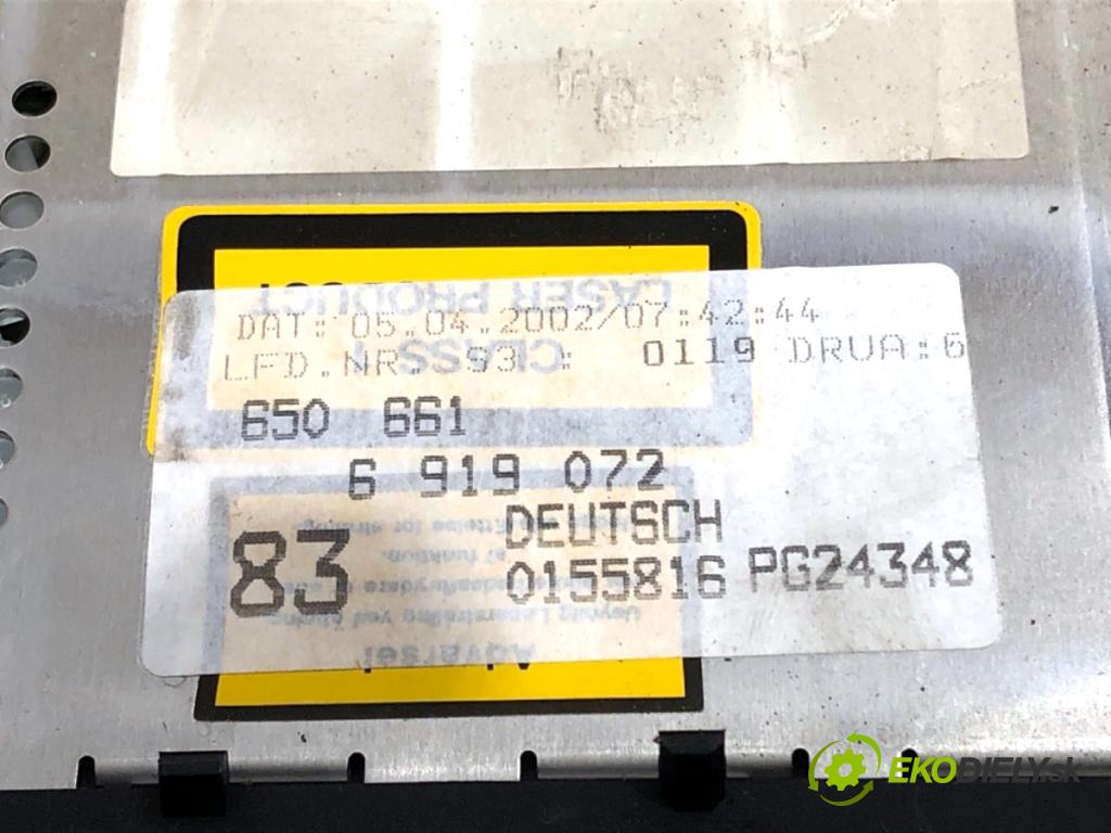 BMW E46 sedan 2002 85 kW 316 i 1596 RADIO 6919072 (Audio zariadenie)