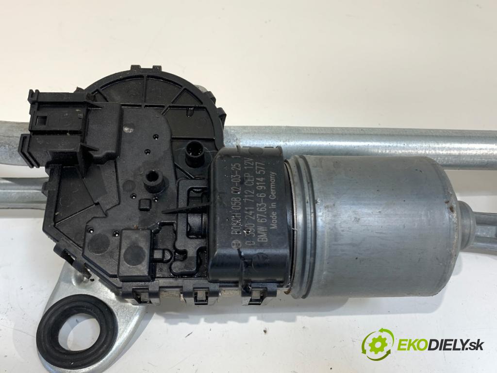 BMW E46 sedan 2002 85 kW 316 i 1596 Mechanizmus stieračov predný 6914577 (Motorček stieračov predný)