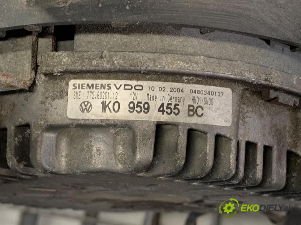VW GOLF V liftback 2004 77 kW 1.9 TDI 1896 Ventilátor chladiča 1K0959455BC (Ventilátor)