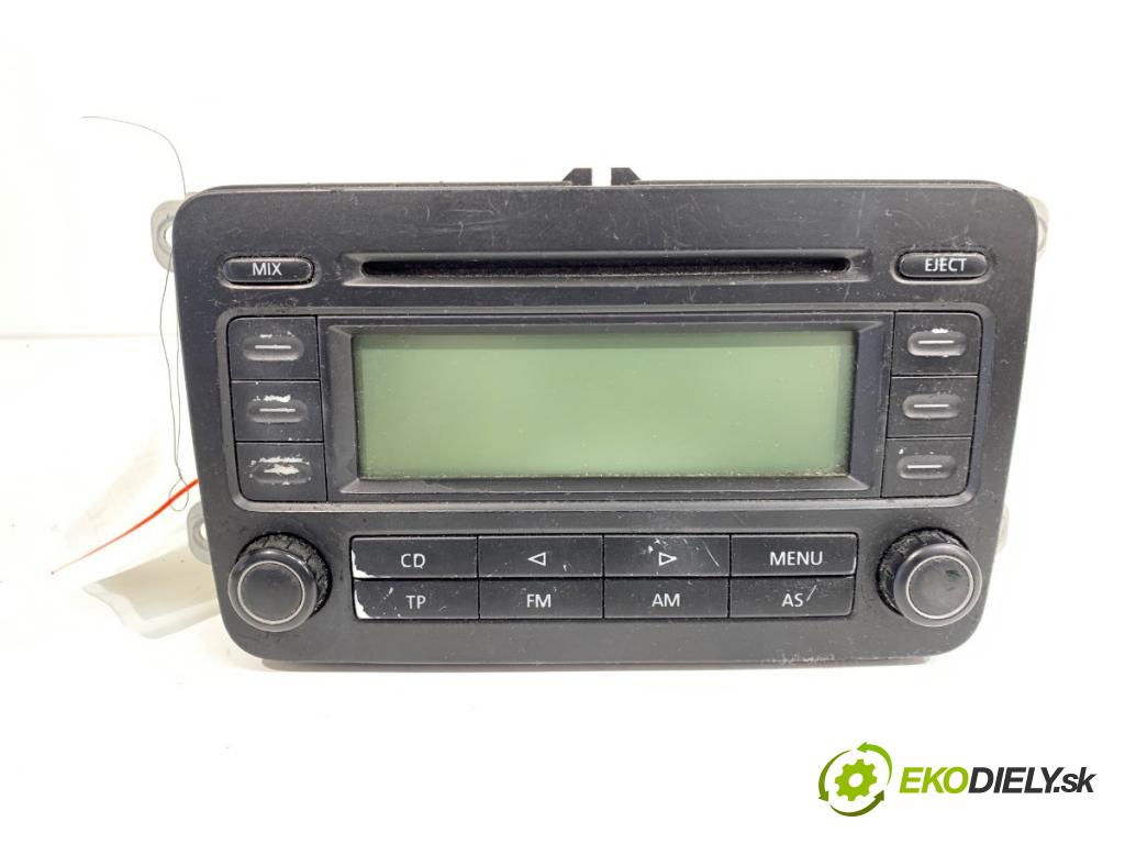 VW GOLF V liftback 2004 77 kW 1.9 TDI 1896 RADIO 1K0035186JX (Audio zariadenie)