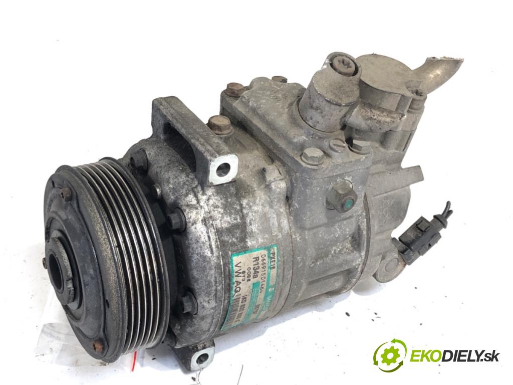 VW GOLF V liftback 2004 77 kW 1.9 TDI 1896 kompresor klimatizace 1K0820803G (Kompresor klimatizace)
