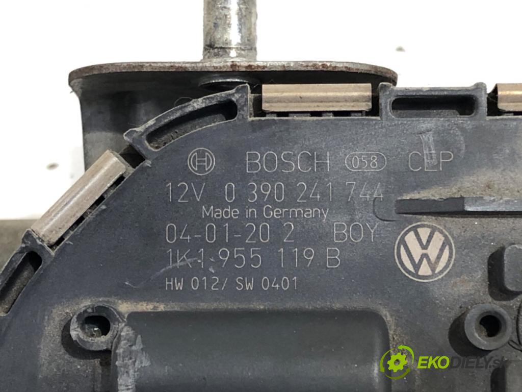 VW GOLF V liftback 2004 77 kW 1.9 TDI 1896 Mechanizmus stieračov predný 1K1955023D (Motorček stieračov predný)