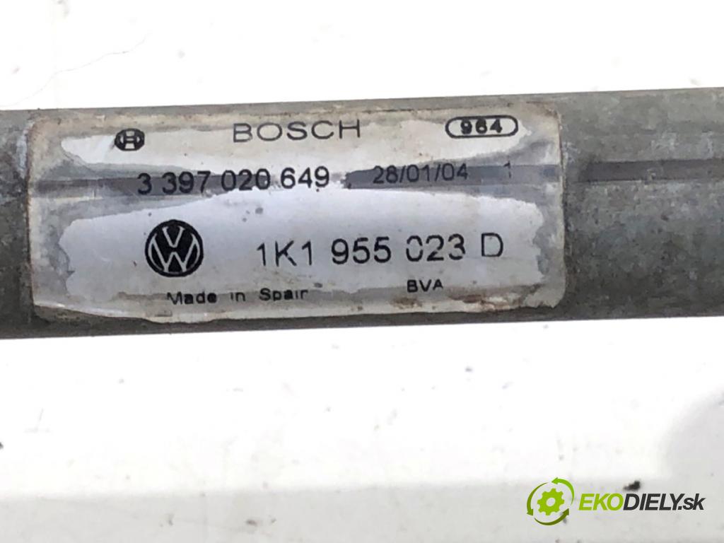 VW GOLF V liftback 2004 77 kW 1.9 TDI 1896 Mechanizmus stieračov predný 1K1955023D (Motorček stieračov predný)
