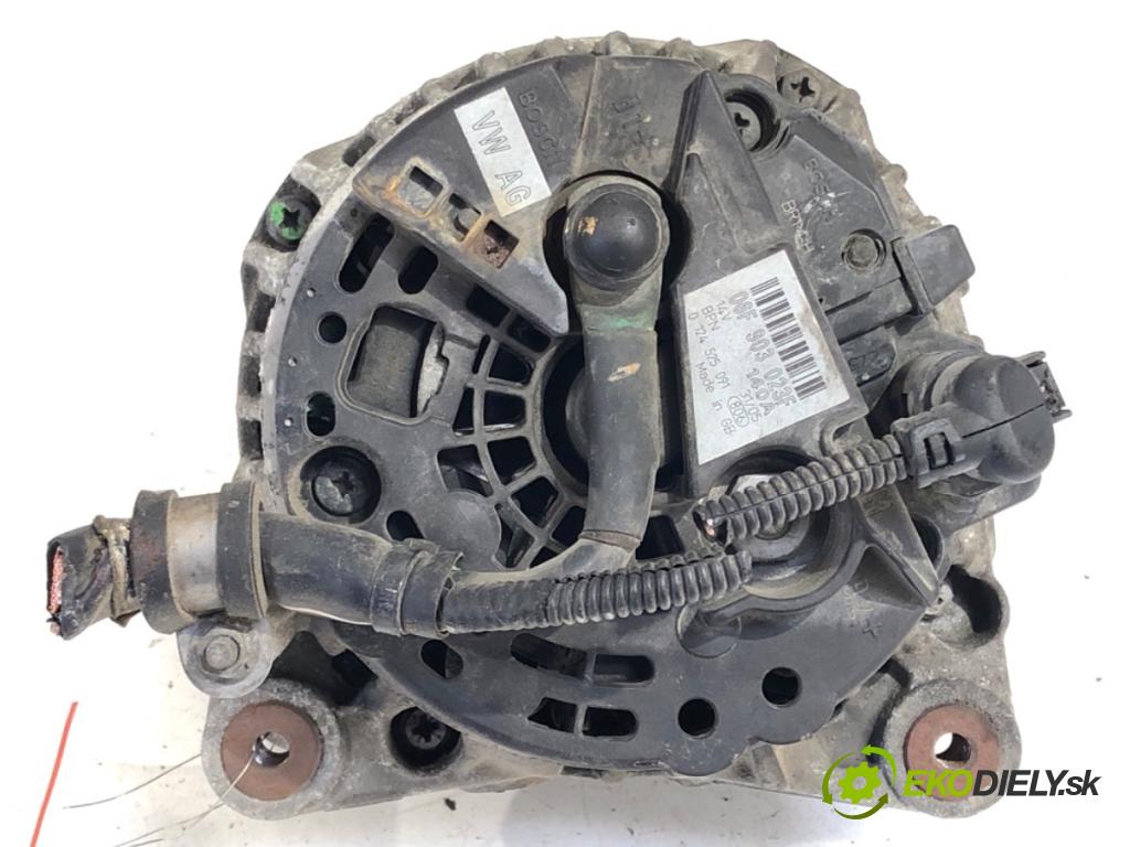 VW GOLF V liftback 2004 77 kW 1.9 TDI 1896 Alternátor 06F903023F (Alternátor)