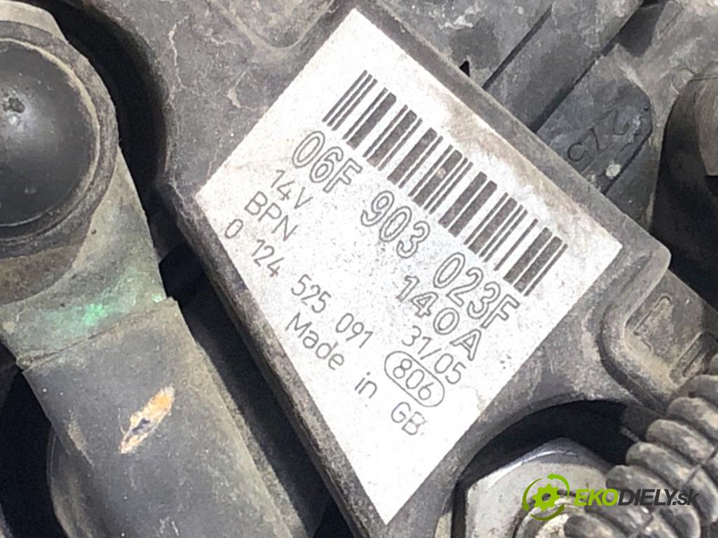 VW GOLF V liftback 2004 77 kW 1.9 TDI 1896 Alternátor 06F903023F (Alternátor)