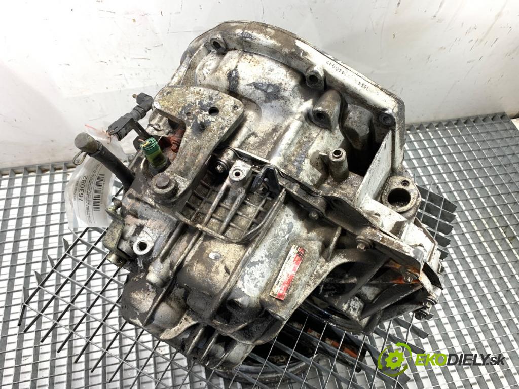 RENAULT ESPACE IV nadwozie wielkoprzestrzenne (MPV) 2003 120 kW 2.0 Turbo (JK0A, JK0B, JK0N) 1998 Prevodovka PK6013 (Prevodovka)