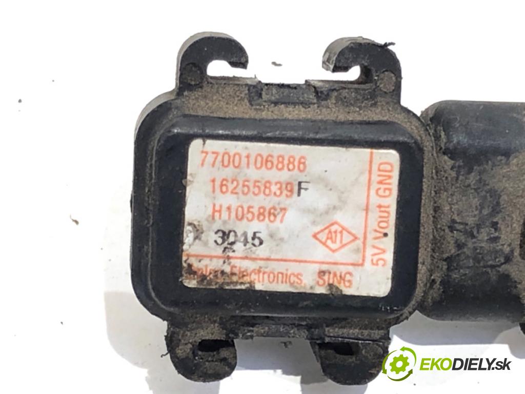 RENAULT ESPACE IV nadwozie wielkoprzestrzenne (MPV) 2003 120 kW 2.0 Turbo (JK0A, JK0B, JK0N) 1998 MAP senzor 7700106886 (Ostatné)