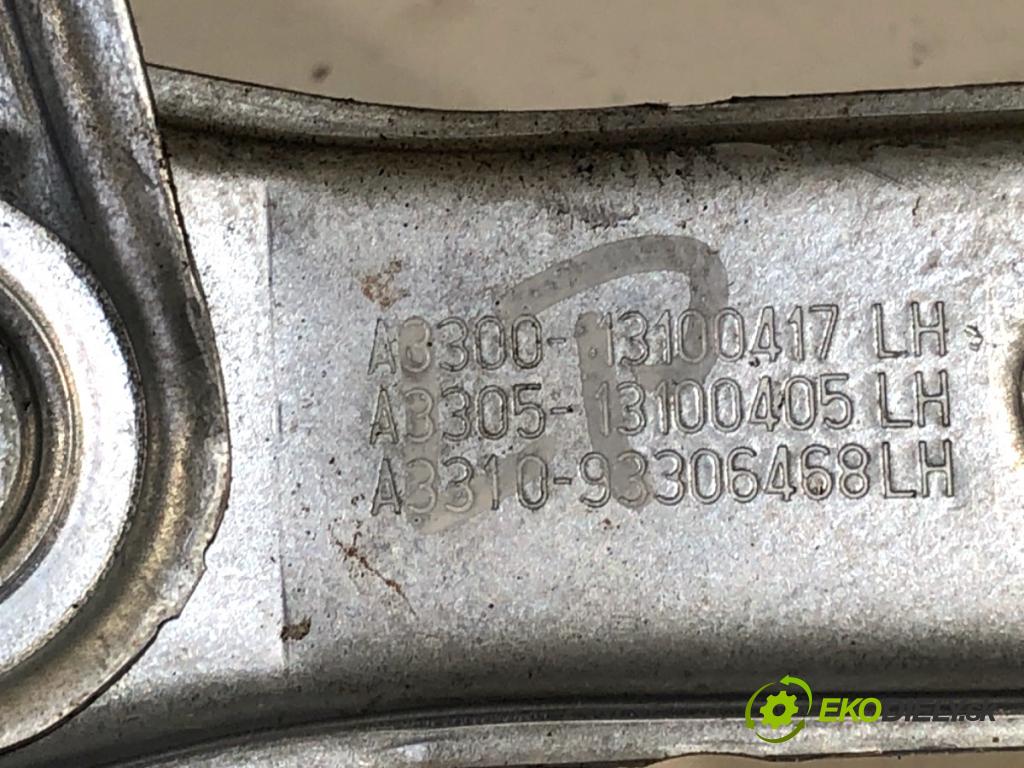 OPEL ASTRA H Kombi 2005 88 kW 1.9 CDTI (L35) 1910 mechanismus okna levý přední část 0130821988