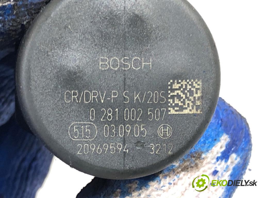 OPEL ASTRA H Kombi 2005 88 kW 1.9 CDTI (L35) 1910 Snímač tlaku paliva 0281002507 (Snímač)