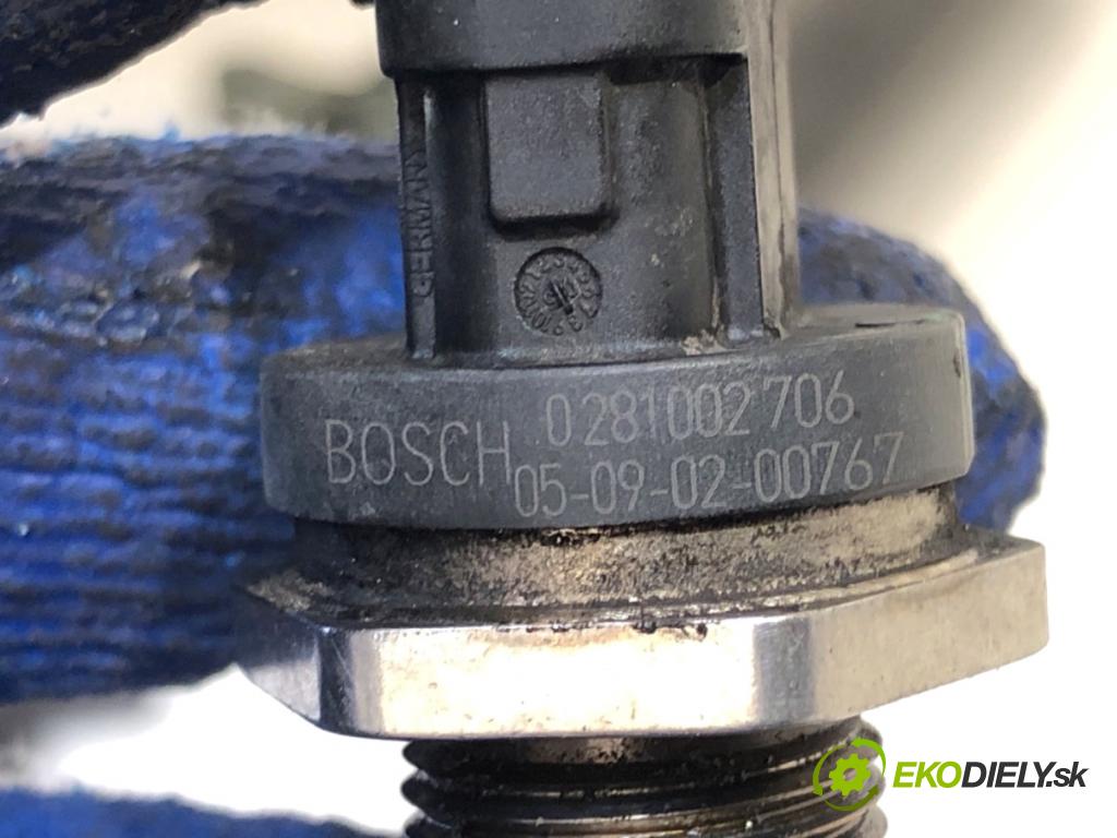OPEL ASTRA H Kombi 2005 88 kW 1.9 CDTI (L35) 1910 Snímač tlaku paliva 0281002706 (Snímač)