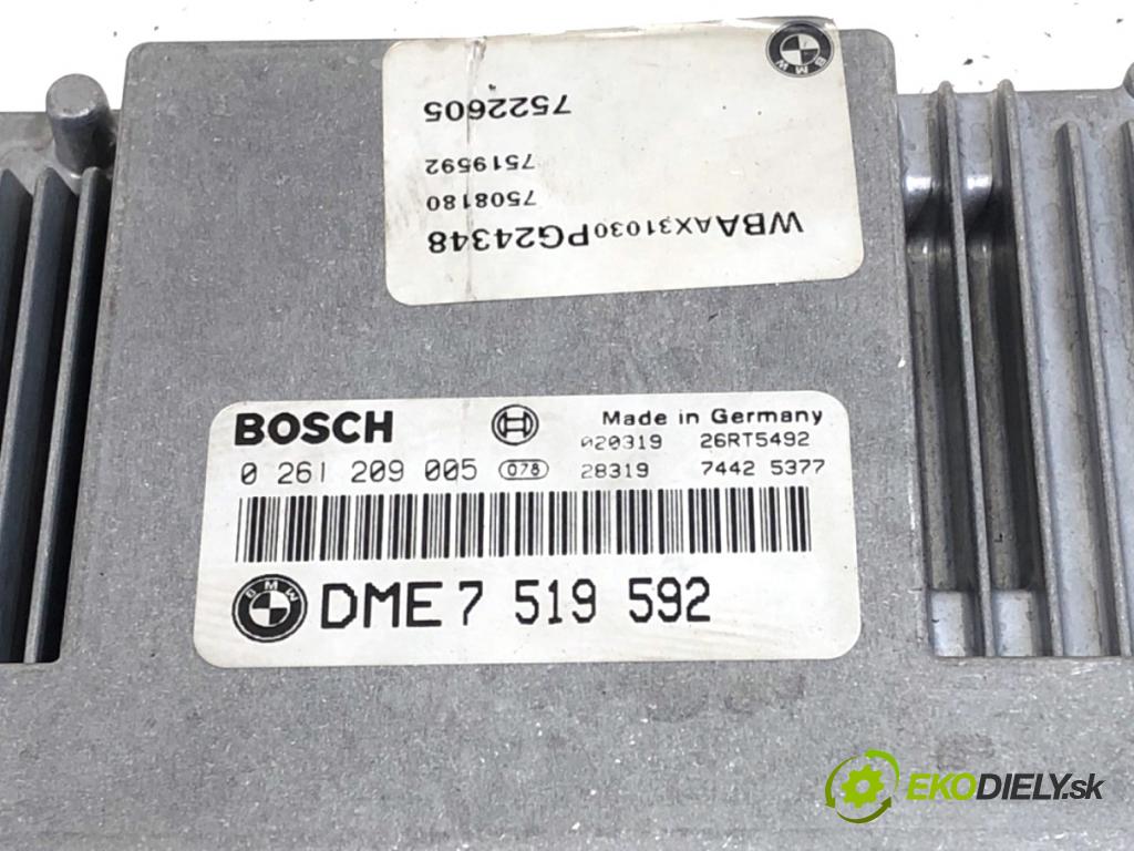 BMW E46 sedan 2002 85 kW 316 i 1596 riadiaca jednotka Motor 7519592 (Riadiaca jednotka)