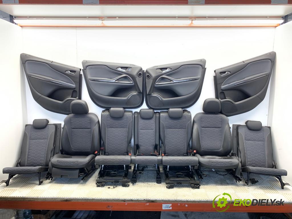 OPEL ZAFIRA C nadwozie wielkoprzestrzenne (MPV) 2013 96 kW 2.0 CDTi (75) 1956 sedadla sedačky sedadlo boční 