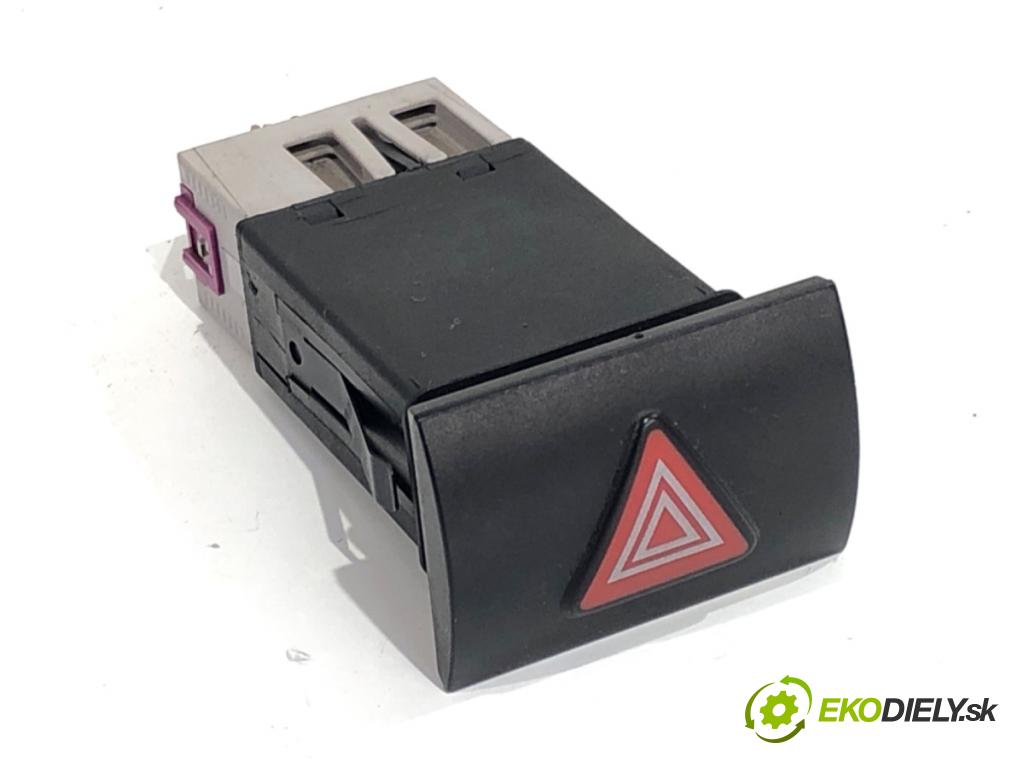 SEAT TOLEDO II sedan 1999 66 kW 1.9 TDI 1896 Spínač svetiel výstražných (núdzových) 1M0941509 (Prepínacie páčky pod volantom)