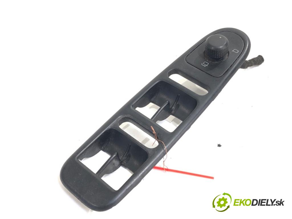 SEAT TOLEDO II sedan 1999 66 kW 1.9 TDI 1896 Prepínač nastavenia spätných zrkadiel 1M1959565D (Prepínacie páčky pod volantom)