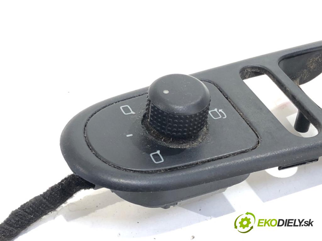 SEAT TOLEDO II sedan 1999 66 kW 1.9 TDI 1896 Prepínač nastavenia spätných zrkadiel 1M1959565D (Prepínacie páčky pod volantom)