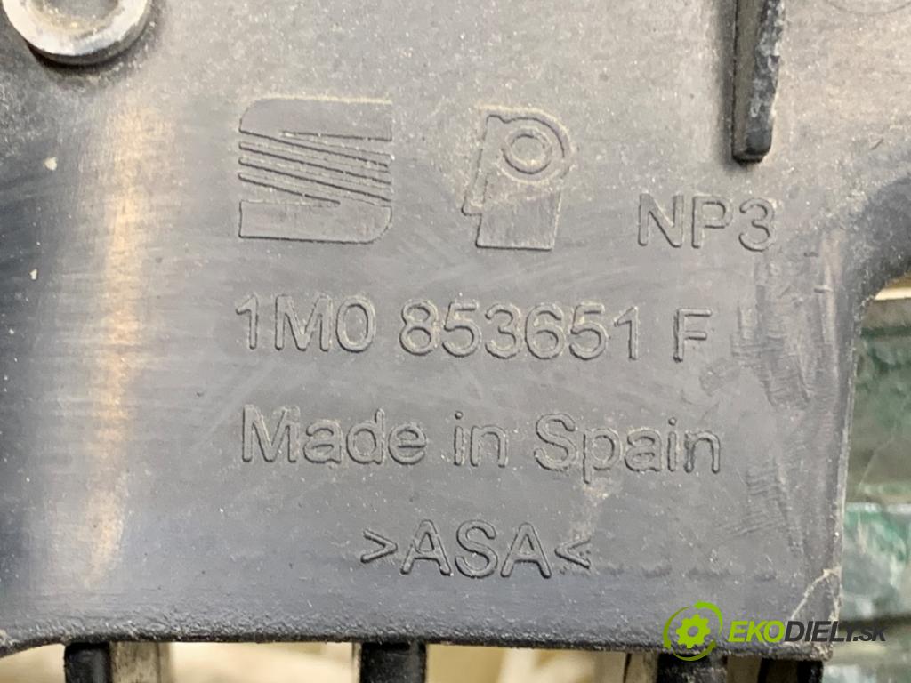 SEAT TOLEDO II sedan 1999 66 kW 1.9 TDI 1896 Mriežka maska 1M0853651F (Mriežka predná (maska chladiča))