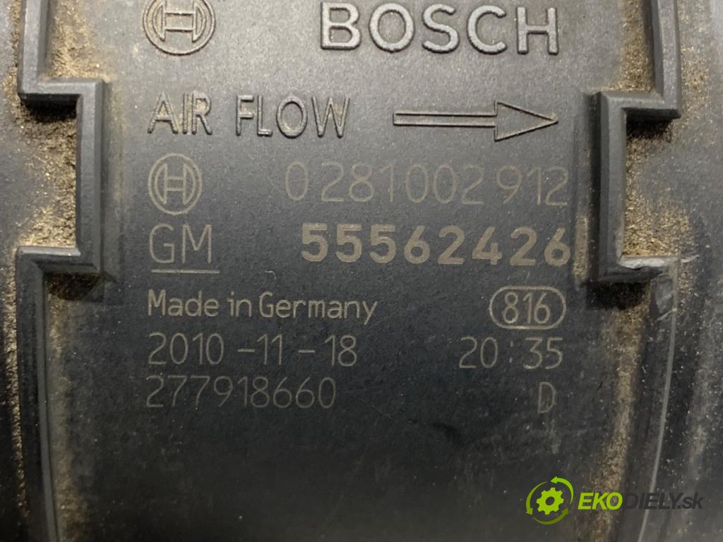 OPEL INSIGNIA A Kombi 2010 81 kW 2.0 CDTI (35) 1956 Váha vzduchu 55562426 (Váha vzduchu)