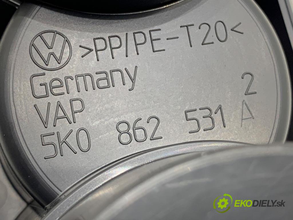 VW GOLF VI liftback 2011 59 kW 1.4 1390 Držiak na nápoje 5K0862531A (Držiak (úchyt) na nápoje)