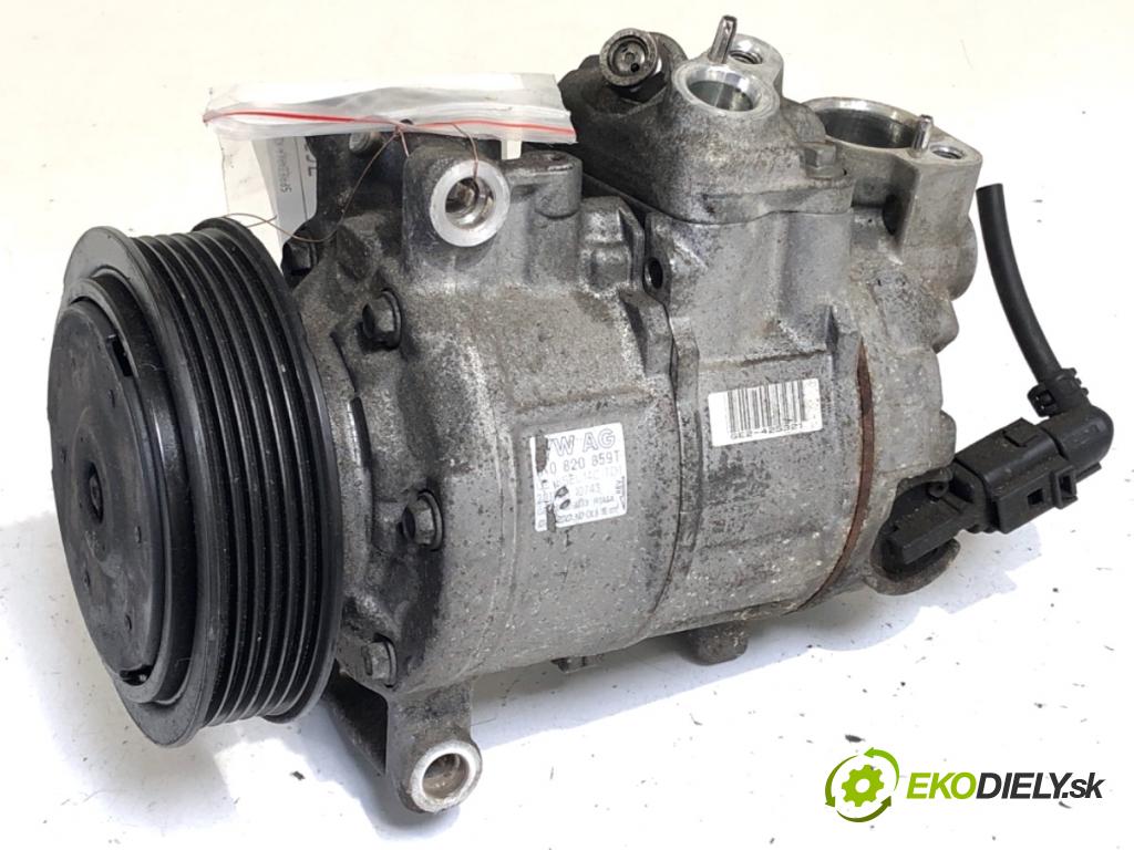 VW GOLF VI liftback 2011 59 kW 1.4 1390 Kompresor klimatizácie 1K0820859T (Kompresor klimatizácie)