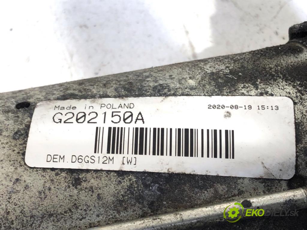 VW GOLF VI liftback 2011 59 kW 1.4 1390 Štartér  (Štartér)