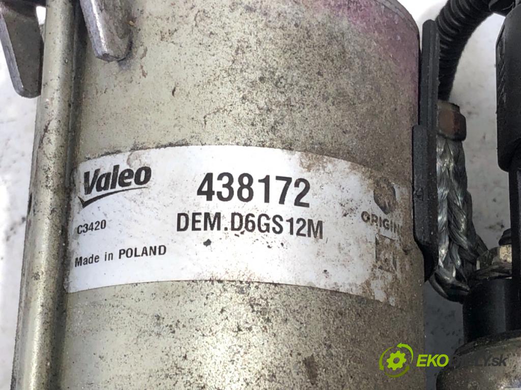 VW GOLF VI liftback 2011 59 kW 1.4 1390 Štartér  (Štartér)