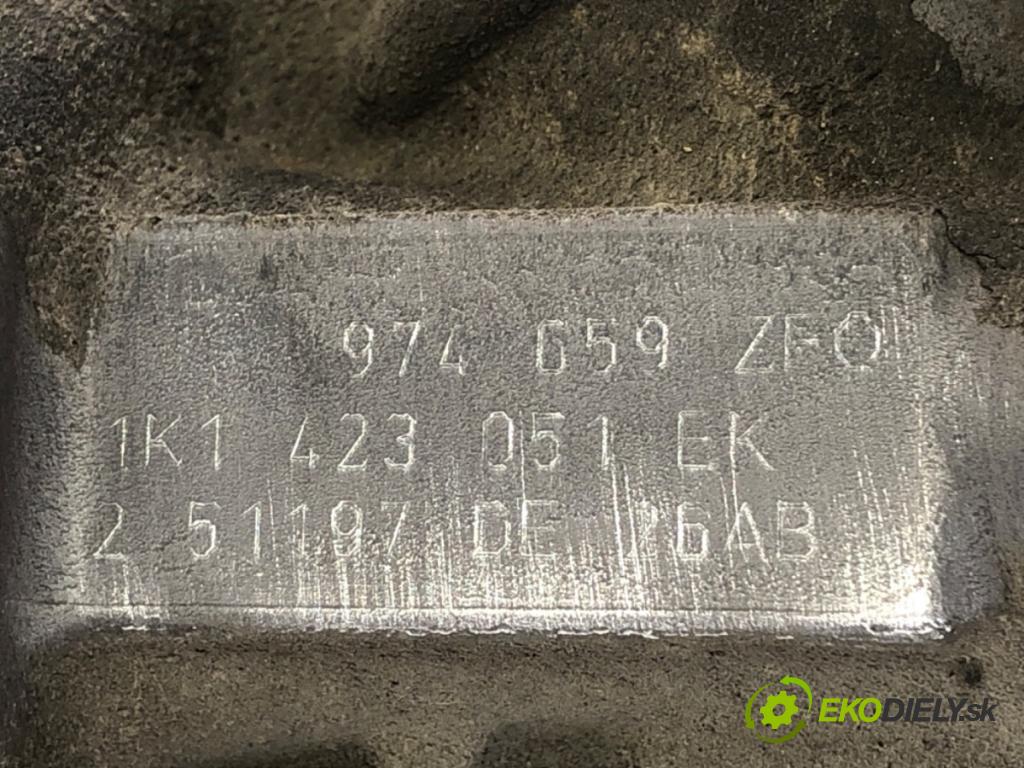 VW GOLF VI liftback 2011 59 kW 1.4 1390 řízení 1K1423051EK (Řízení)