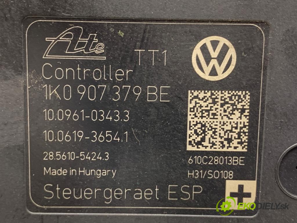 VW GOLF VI liftback 2011 59 kW 1.4 1390 Pumpa ABS 1K0907379BE (Pumpa ABS)