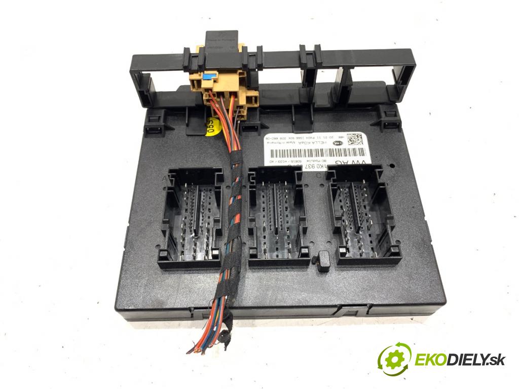 VW GOLF VI liftback 2011 59 kW 1.4 1390 modul komfortu 1K0937084D (Komfortní modul)