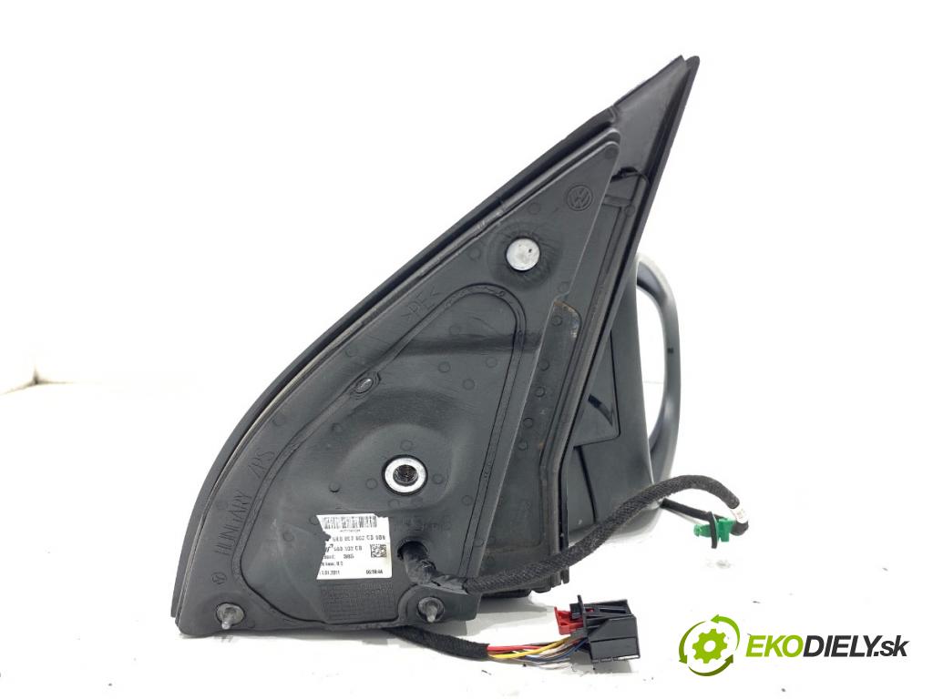 VW GOLF VI liftback 2011 59 kW 1.4 1390 zpětné zrcátko pravý