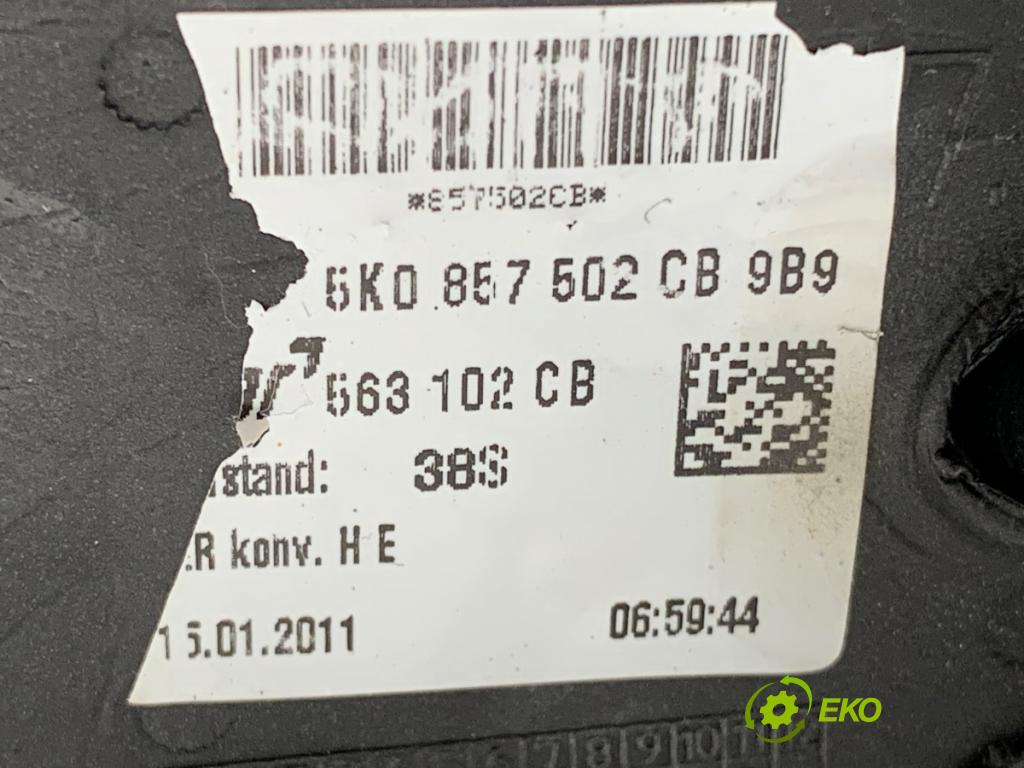 VW GOLF VI liftback 2011 59 kW 1.4 1390 zpětné zrcátko pravý