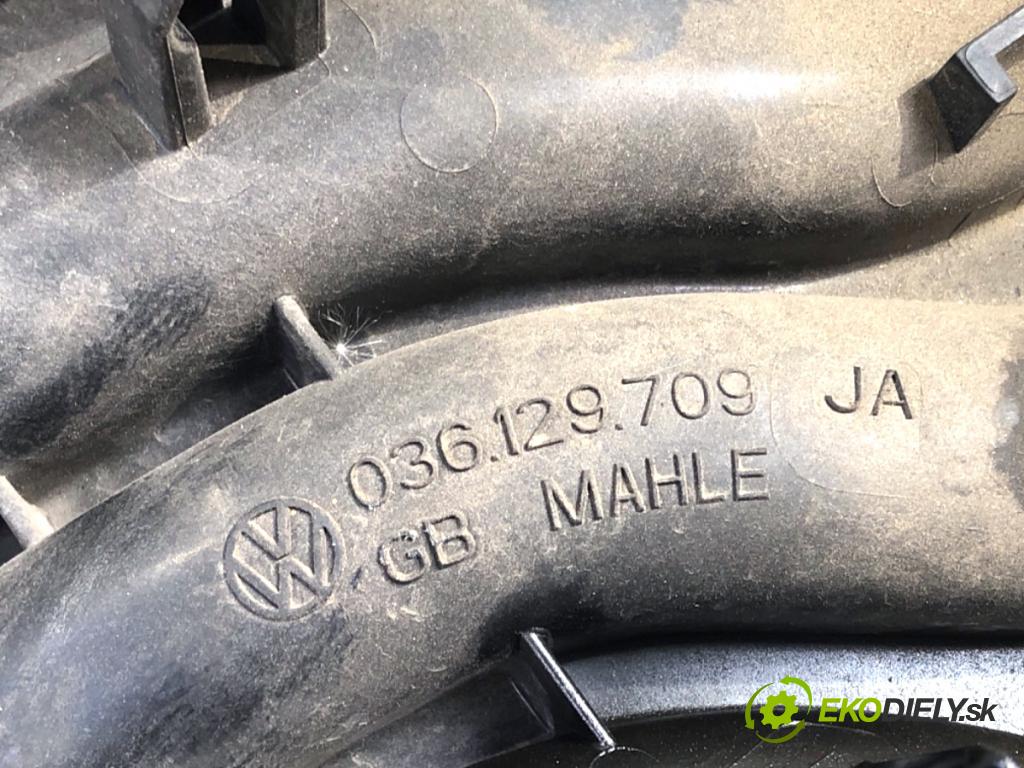 VW GOLF VI liftback 2011 59 kW 1.4 1390 Potrubie sacie, sanie 036129709 (Sacie potrubie)