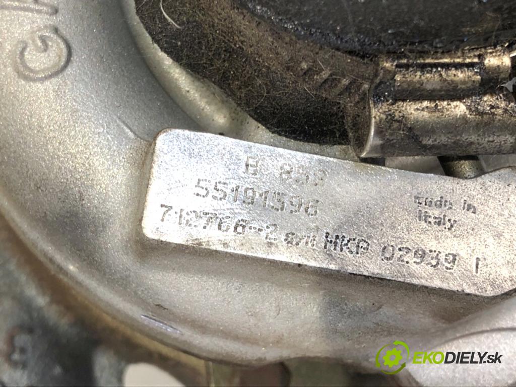 FIAT STILO Kombi 2005 85 kW 1.9 JTD 1910 turbo 55191596 (Kompletní turbodmychadlo)