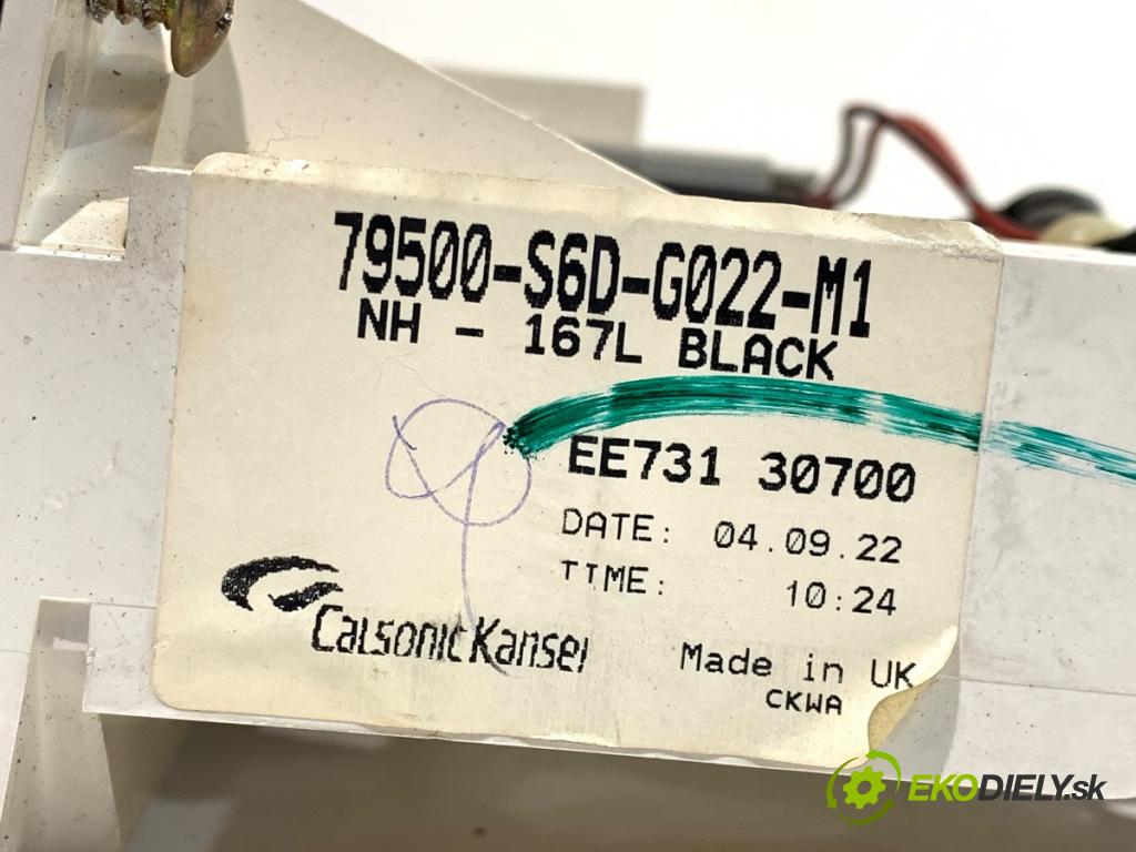 HONDA CIVIC VII liftback 2004 74 kW 1.7 CTDi (EP4) 1686 Panel ovládania kúrenia 79500-S6D-G022-M1 (Prepínacie páčky pod volantom)