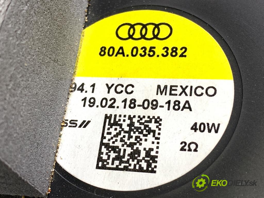 AUDI Q5 FY SUV 2018 140 kW 40 TDI quattro 1968 subwoofer 80A035382 (Audio zariadenie)