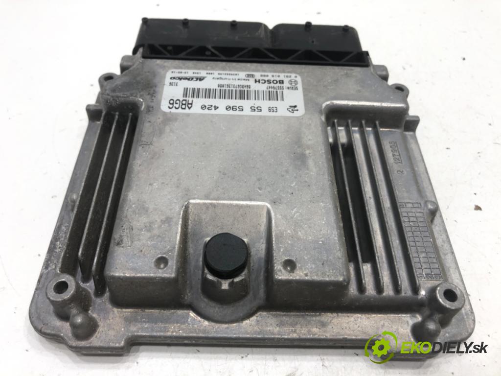 OPEL ZAFIRA C nadwozie wielkoprzestrzenne (MPV) 2013 96 kW 2.0 CDTi (75) 1956 riadiaca jednotka Motor 55590420 0281019088 (Riadiaca jednotka)