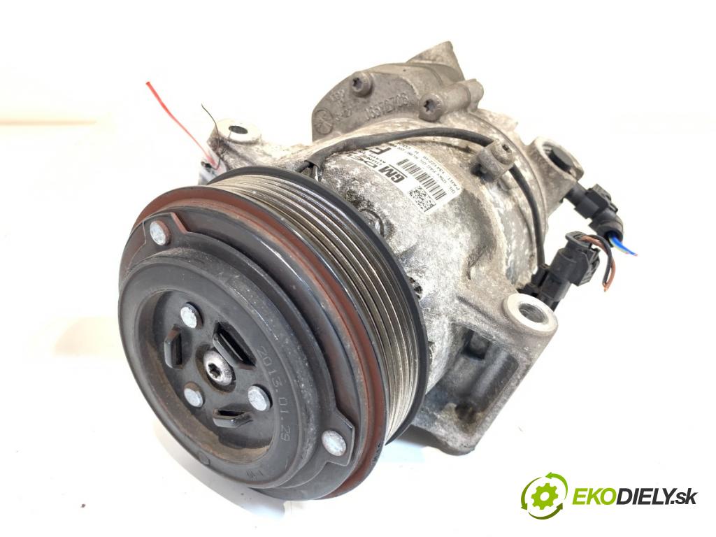 OPEL ZAFIRA C nadwozie wielkoprzestrzenne (MPV) 2013 96 kW 2.0 CDTi (75) 1956 Kompresor klimatizácie 13412249 (Kompresor klimatizácie)