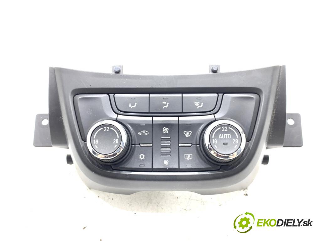 OPEL ZAFIRA C nadwozie wielkoprzestrzenne (MPV) 2013 96 kW 2.0 CDTi (75) 1956 Panel ovládania kúrenia 20765757 (Prepínacie páčky pod volantom)
