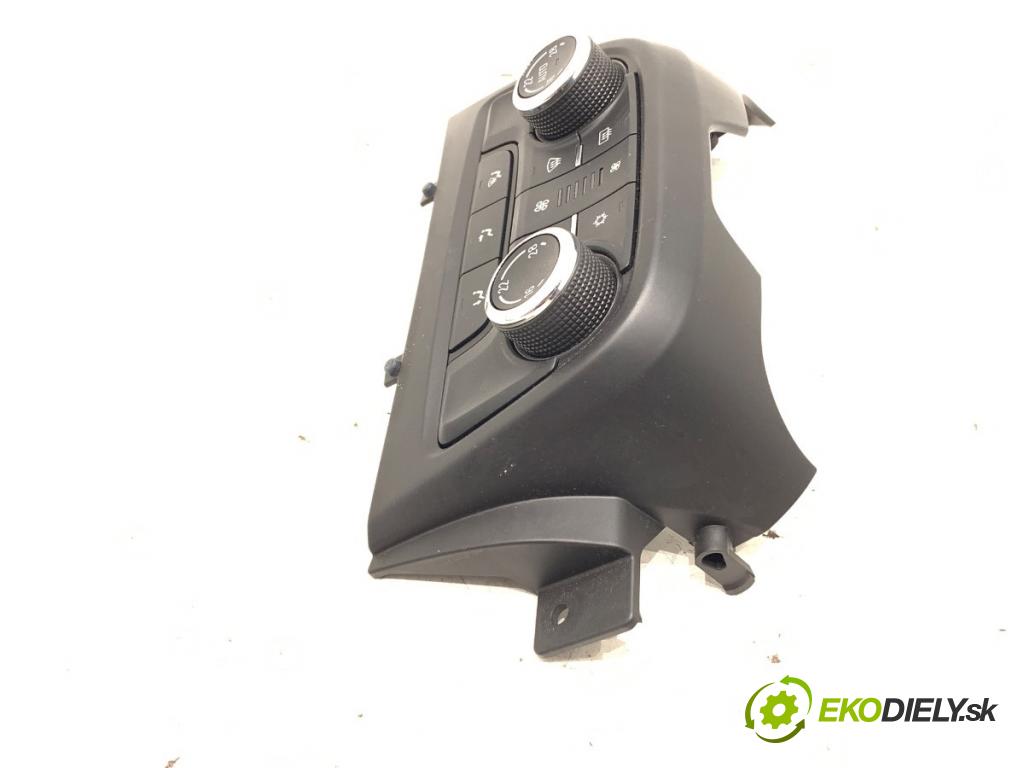 OPEL ZAFIRA C nadwozie wielkoprzestrzenne (MPV) 2013 96 kW 2.0 CDTi (75) 1956 Panel ovládania kúrenia 20765757 (Prepínacie páčky pod volantom)